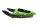 Cupolino posteriore, coprisella posteriore, verde Kawasaki ZX-6R Ninja ZX600G 98-99