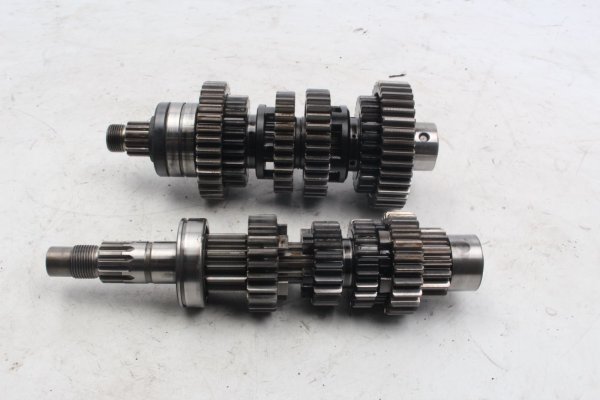 Albero di trasmissione, albero del cambio, ingranaggi, trasmissione Kawasaki ZX-6R Ninja ZX600G 98-99