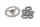 Water pump chain drive sprocket Honda XL 1000 V SD01 99-00
