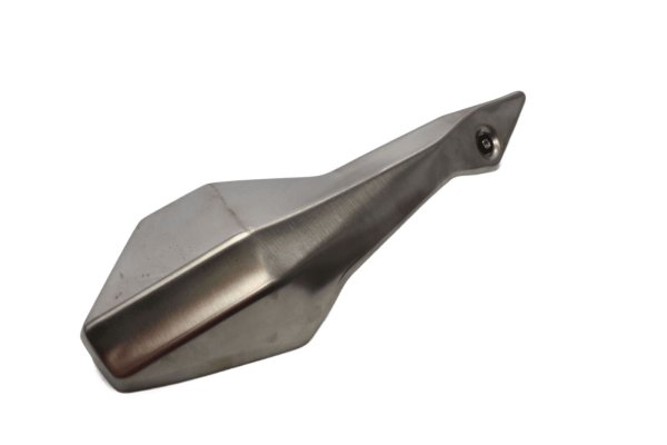 Exhaust heat shield, stainless steel, universal heat protection Kawasaki universell