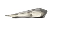 Exhaust heat shield, stainless steel, universal heat protection Kawasaki universell