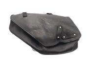 Sacoche en cuir noir Harley-Davidson Dyna Street Bob 1690 FXDB 16-16