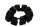 Ammortizzatore cardanico, gomma ammortizzante, anello di smorzamento della ruota posteriore Kawasaki ZR 7S ZR750F H 01-04