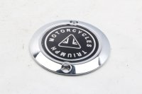 Motorkåpa, dekorativt lock, kromsvart Triumph Bonneville 1200 T120 Black 16-16