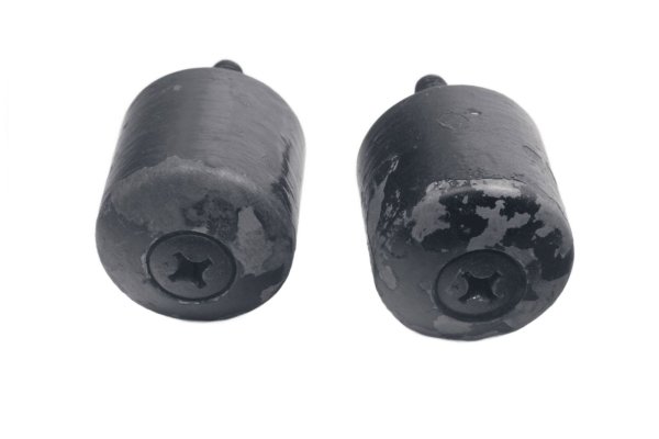 Handlebar Weight Set Black Vibration Dampers Pair Honda XL 1000 V SD01 99-00