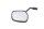 Left rearview mirror, handlebar mount, field of vision Honda XL 1000 V SD01 99-00