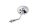 Specchio rotondo cromato L E11 1001 filettatura sinistra Triumph Trident 750 T300/T300C 91-98