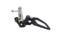 Footrest assembly, front left, rider mount Yamaha MT-09 900 A 25-25