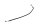 Sblocco del cavo di blocco del sedile posteriore Kawasaki ZR 7S ZR750F H 01-04