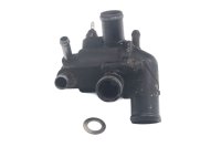 Coolant thermostat housing sensor connection Honda XL...
