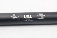 Sort styr, 22 mm x 740 mm, universal LSL Streetbar Motorrad Zubehör universell