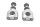 Handlebar risers, handlebar mounts, handlebar clamps set Honda XL 1000 V SD01 99-00