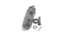 Front left footrest, rider footrest holder, spring Honda XL 1000 V SD01 99-00