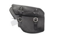 sacoche latérale en cuir Harley-Davidson Dyna Street Bob 1690 FXDB 16-16