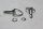 Snap-on fastener quick-release set cladding Motorrad Zubehör universell