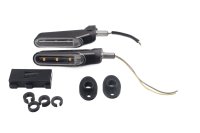 Universal LED indicator set, left and right, running lights Motorrad Zubehör universell