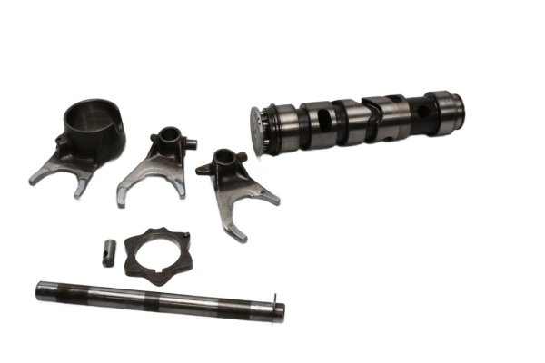 Tamburo del cambio, forcelle del cambio, asta del cambio, leva del cambio Kawasaki ZR 7S ZR750F H 01-04