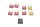 Fuse set, blade fuses, mini fuse box Honda XL 1000 V SD01 99-00