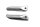 Passenger footrest rear left right ribbed set Yamaha MT-09 900 A 25-25
