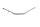 Guidon en tube ergonomique de 22 mm, cintré et percé de trous BMW R 1200 GS K25 0307 R12 04-07