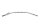 Guidon en tube ergonomique de 22 mm, cintré et percé de trous BMW R 1200 GS K25 0307 R12 04-07