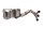 Udstødningssystem, udstødningssystem, katalysator, manifold, BME Yamaha YZF-R9 900 A 25-25