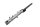 fourreau de fourche droit, tube de fourche avant, tube de guidage Kawasaki ZR 7S ZR750F H 01-04