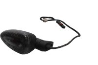 Clignotant arrière gauche à LED, lentille noire transparente, feu arrière BMW K 1300 S K40 0508 09-15