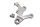 Gruppo poggiapiedi, staffa poggiapiedi anteriore destro Kawasaki ZX-6R Ninja ZX600G 98-99