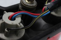 Luce posteriore, fanale di coda, luce freno, doppia lente Kawasaki ZR 7S ZR750F H 01-04