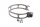 Exhaust bracket clamp, exhaust system mounting BMW R 1200 GS K25 0307 R12 04-07