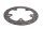 Front brake disc, drilled; front brake rotor, drilled BMW R 1200 GS K25 0307 R12 04-07