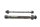 Swingarm bolt, rear axle bolt, bearing mount Honda XL 1000 V SD01 99-00
