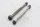Swingarm bolt, rear axle bolt, bearing mount Honda XL 1000 V SD01 99-00