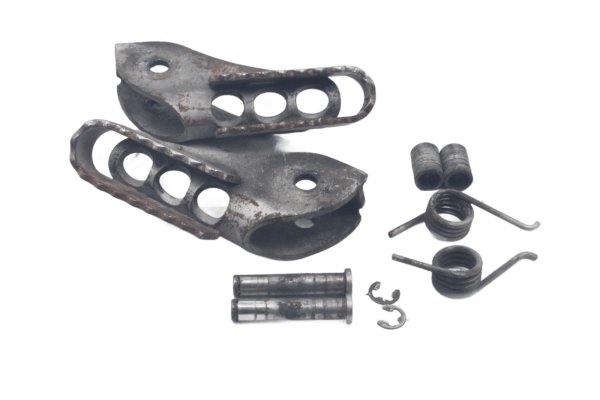 Front footrests, left and right, rider footrests BMW R 1200 GS K25 0307 R12 04-07
