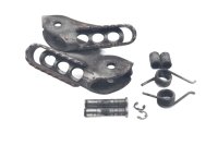 Front footrests, left and right, rider footrests BMW R 1200 GS K25 0307 R12 04-07