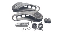 Front footrests, left and right, rider footrests BMW R 1200 GS K25 0307 R12 04-07