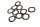 Bremsscheiben Befestigungsschrauben vorne Satz BMW R 1200 CL 0442 K30 259C 03-05
