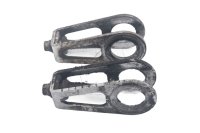 Chain tensioner, swingarm, rear wheel axle Honda XL 1000...