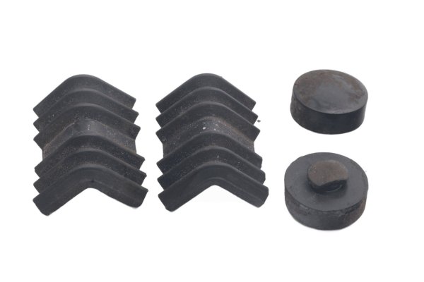 Rubber buffer tank protection fuel tank damper set Honda XL 1000 V SD01 99-00