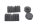 Rubber buffer tank protection fuel tank damper set Honda XL 1000 V SD01 99-00