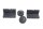 Rubber buffer tank protection fuel tank damper set Honda XL 1000 V SD01 99-00