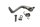 kit de ressort pour levier de frein arrière et pédale BMW K 1300 S K40 0508 09-15