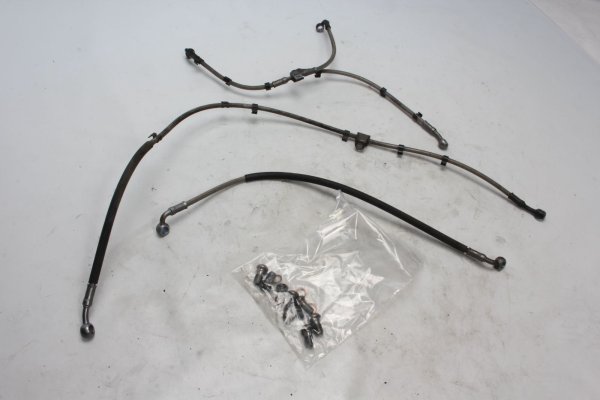 Ensemble de conduites de frein tressées en acier BMW K 1300 S K40 0508 09-15