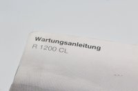 Wartungsanleitung Bedienungsanleitung BMW R 1200 CL 0442 K30 259C 03-05