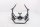 Främre kåpafäste, strålkastarmask BMW R 1200 GS K25 0307 R12 04-07