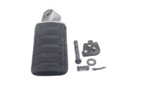 Rear left passenger footrest rubber pad Honda XL 1000 V SD01 99-00