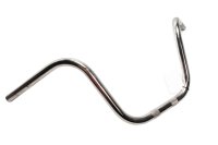 Guidon 25,4 mm 820 mm passe-câble moleté poli Harley-Davidson universell