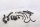 Coolant hoses, coolant hoses, wiring harness Honda XL 1000 V SD01 99-00