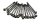 Kit de boulons de moteur, vis pour fixation du moteur BMW K 1300 S K40 0508 09-15